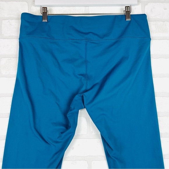 Vibrant Teal Size XXL Corsair Cropped Leggings Capris Teal with‎ inside pocket - Picture 6 of 8